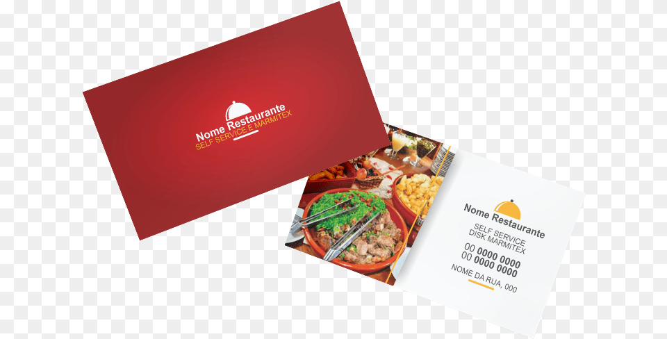 Carto De Visita Restaurante E Marmitex Modelo Cartao De Desconto Para Restaurante, Advertisement, Poster, Paper, Text Png Image