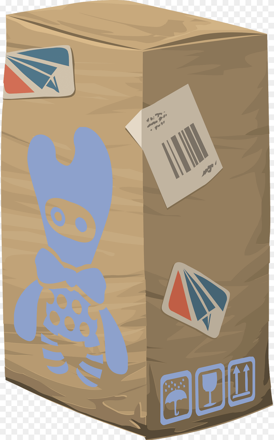 Carton Vertical Box Clipart, Cardboard, Package, Package Delivery, Person Png