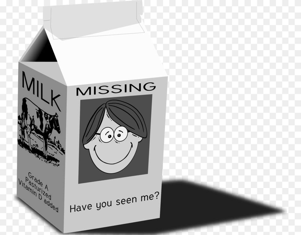 Cartonbrandpackaging And Labeling Missing Milk Carton Vector, Box, Cardboard, Person, Face Free Transparent Png