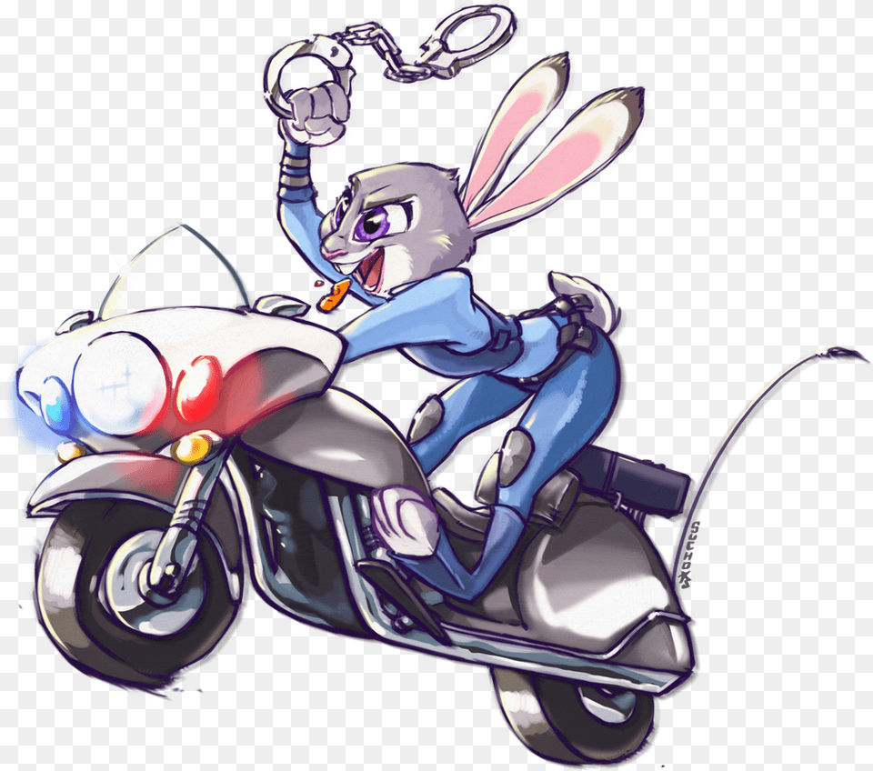 Cartoon, Machine, Motorcycle, Transportation, Vehicle Png Image