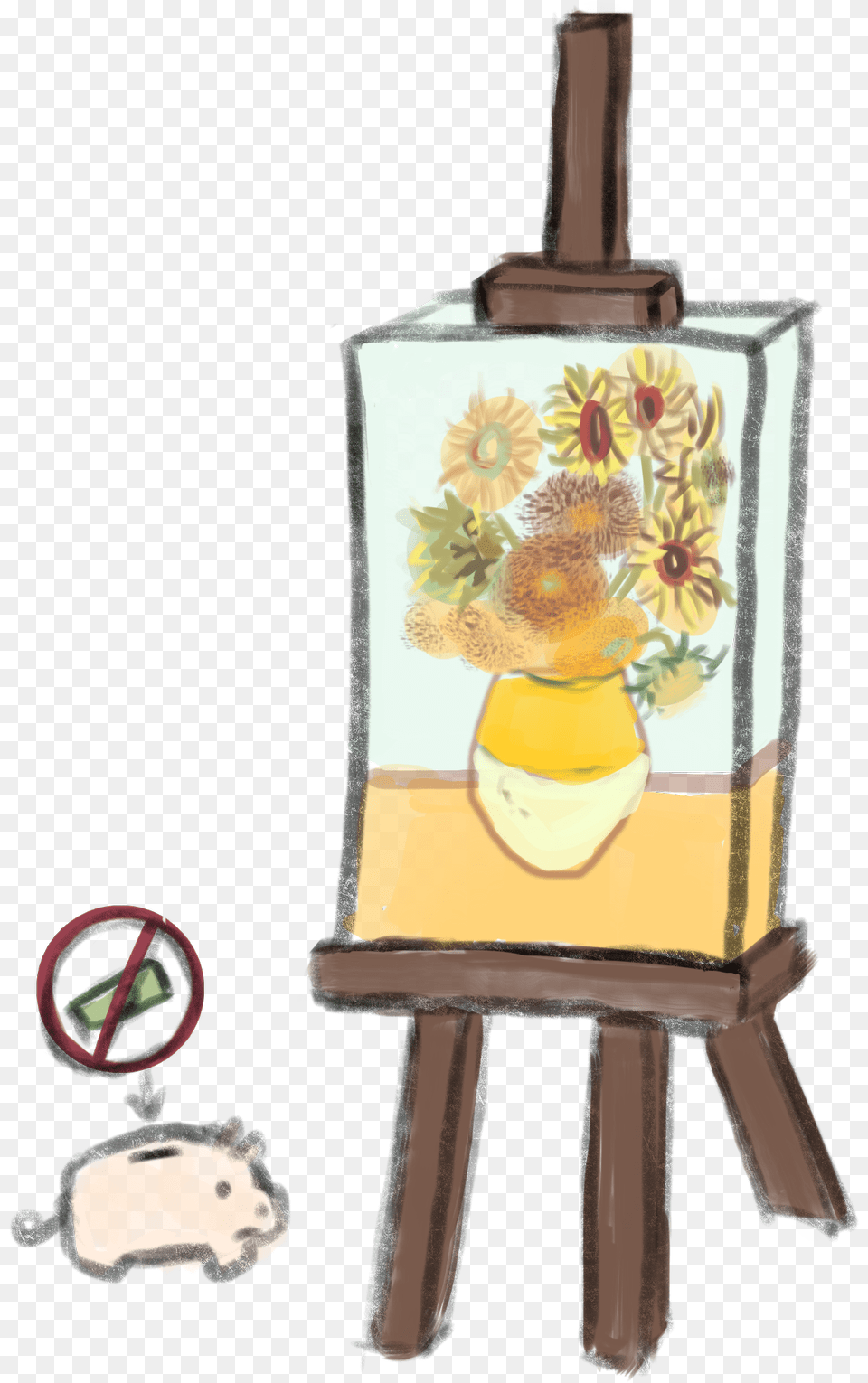 Cartoon, Art, Painting, Brush, Canvas Png