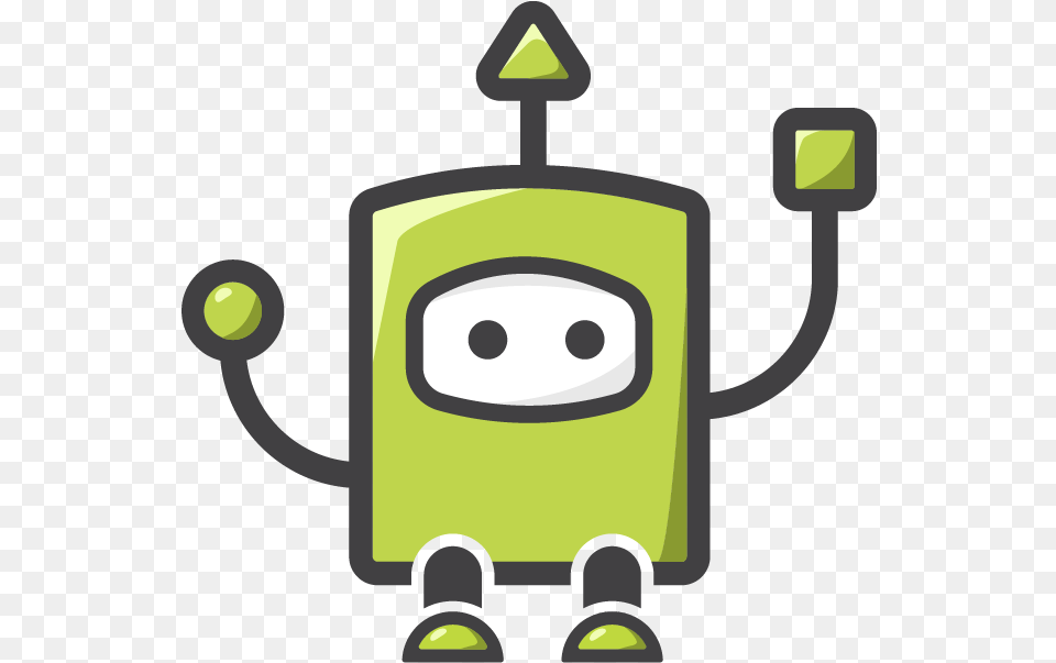 Cartoon, Robot, Device, Grass, Lawn Free Png Download