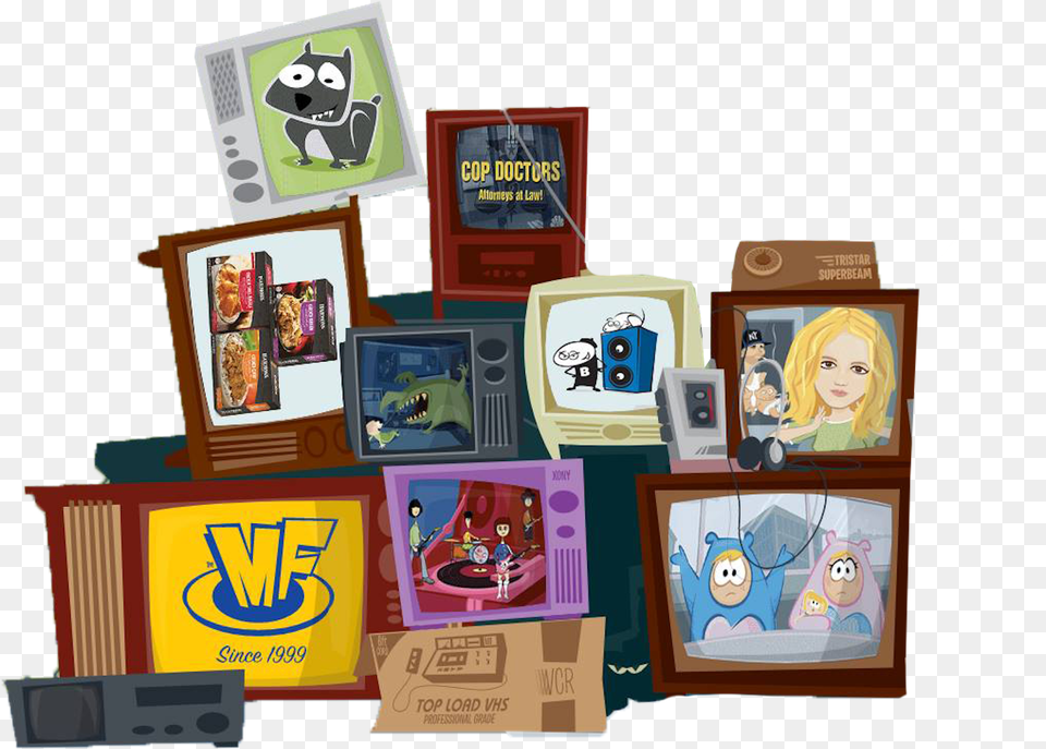 Cartoon, Hardware, Book, Screen, Computer Hardware Free Png