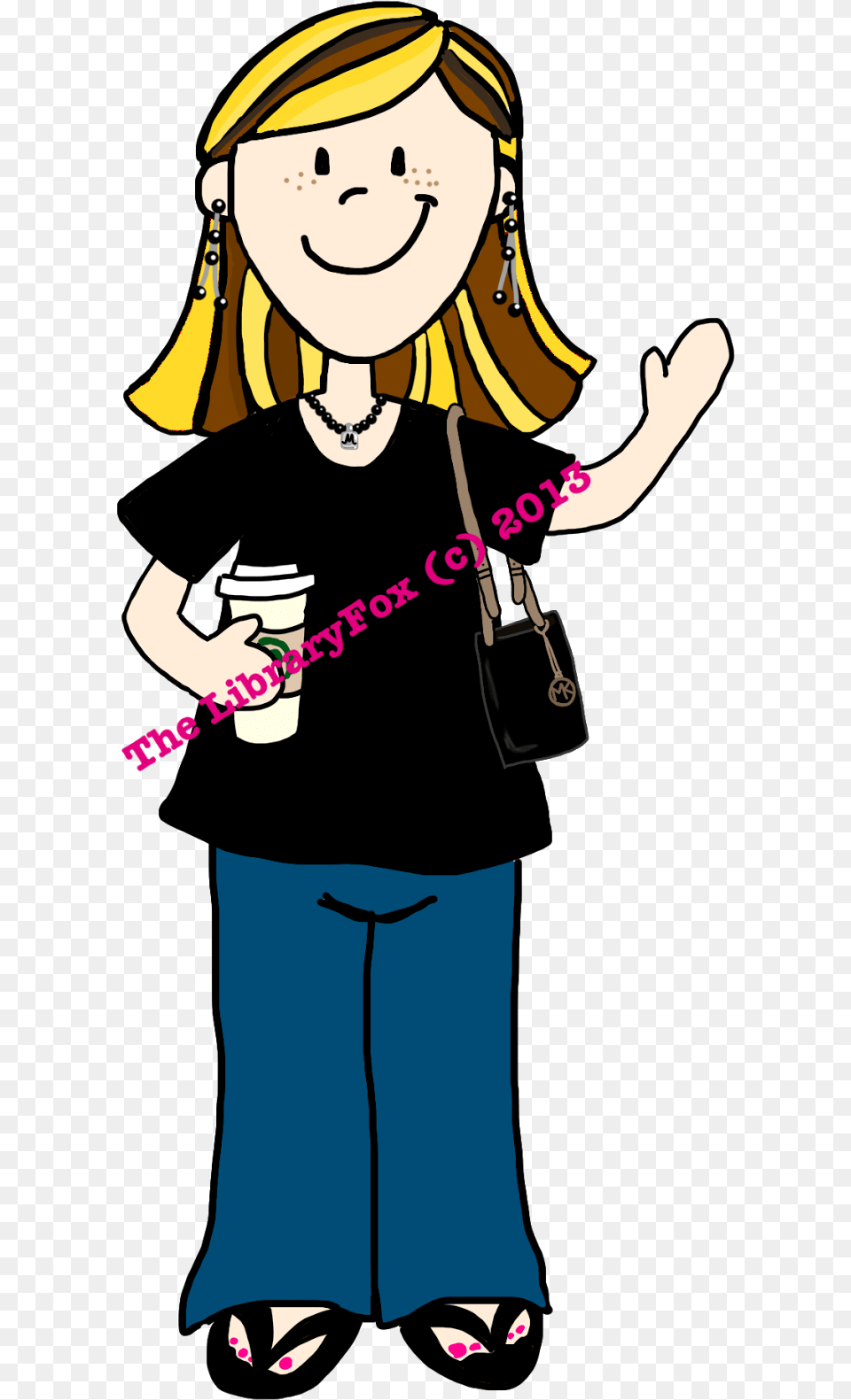 Cartoon, Accessories, Bag, Handbag, Person Free Transparent Png