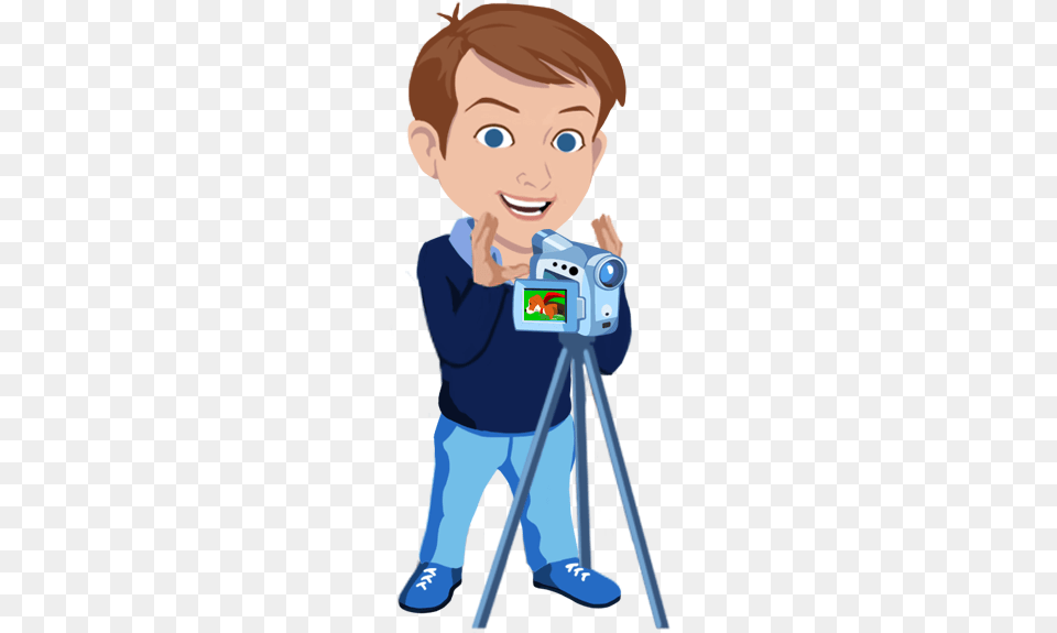 Cartoon, Photography, Baby, Person, Tripod Png
