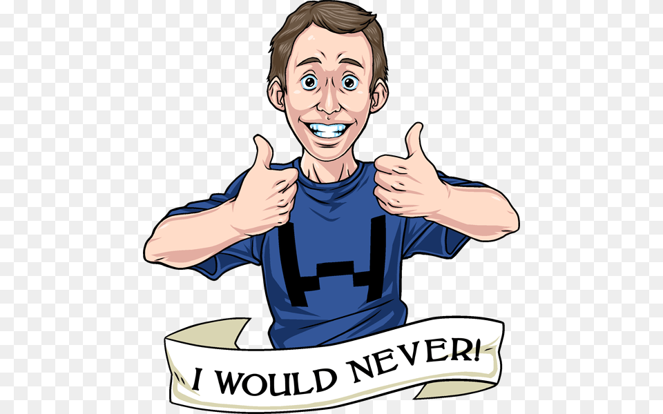 Cartoon, T-shirt, Person, Hand, Finger Free Png