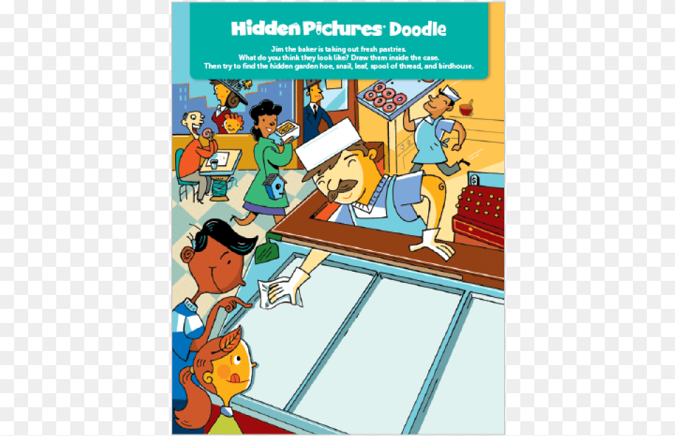 Cartoon, Book, Comics, Publication, Baby Free Png Download