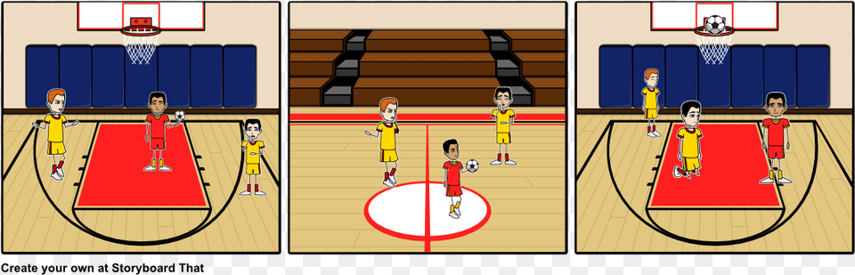 Cartoon, Hoop, Person, Basketball, Basketball Game Free Png Download