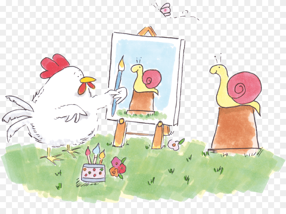 Cartoon, Animal, Bird, Chicken, Fowl Free Png
