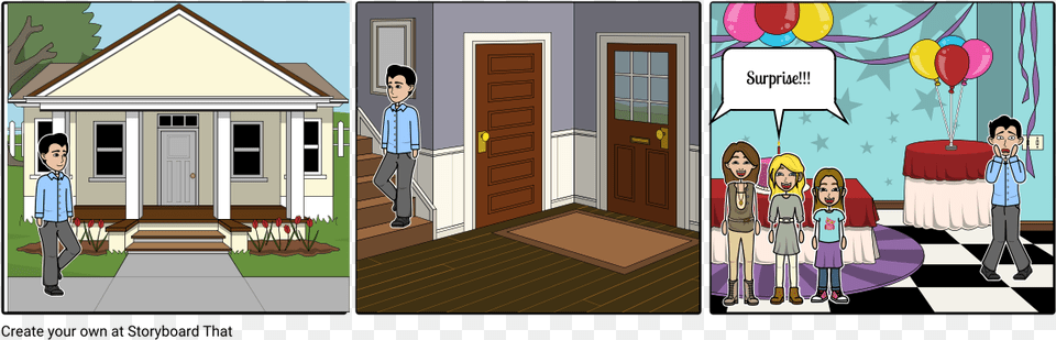 Cartoon, Door, Publication, Book, Person Free Png Download