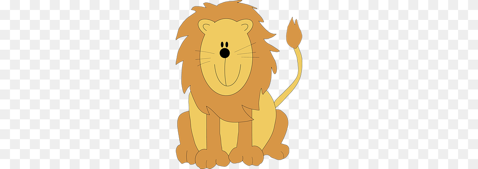 Cartoon Animal, Lion, Mammal, Wildlife Free Png Download