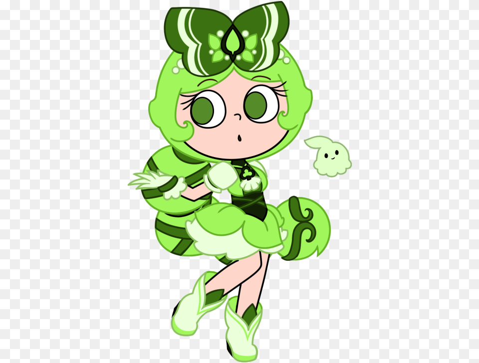 Cartoon, Green, Baby, Person, Elf Free Transparent Png