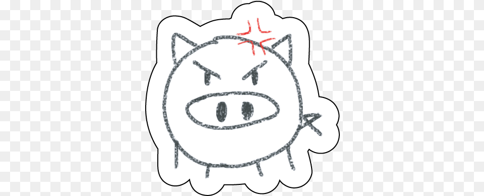 Cartoon, Art, Drawing, Piggy Bank Png Image