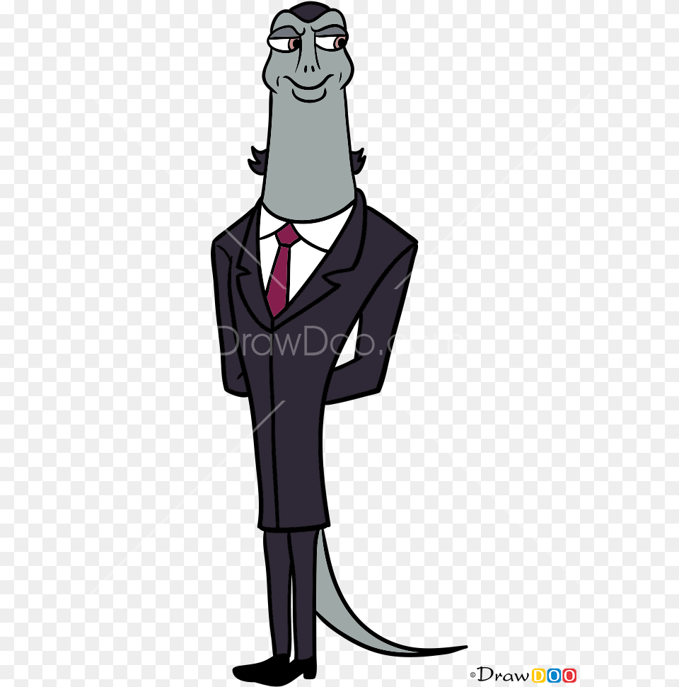Cartoon, Clothing, Formal Wear, Suit, Adult Png Image