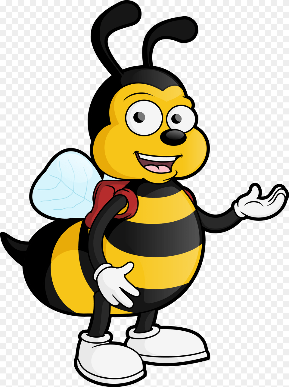 Cartoon, Animal, Bee, Insect, Invertebrate Png