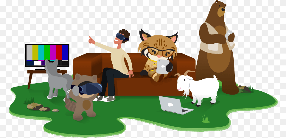 Cartoon, Person, Animal, Mammal, Wildlife Png