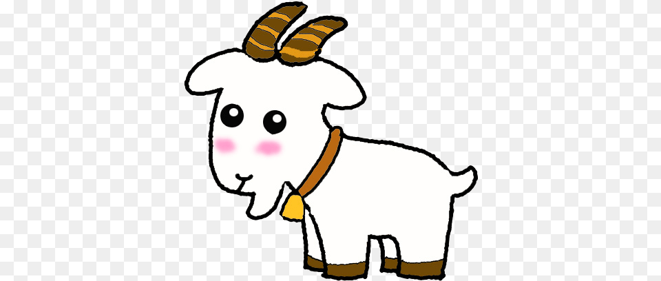 Cartoon, Livestock, Animal, Baby, Goat Png Image