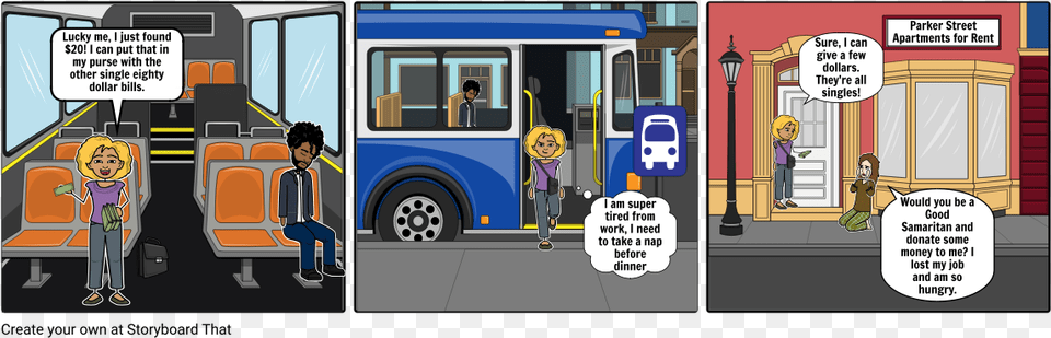 Cartoon, Book, Comics, Publication, Bus Stop Png Image