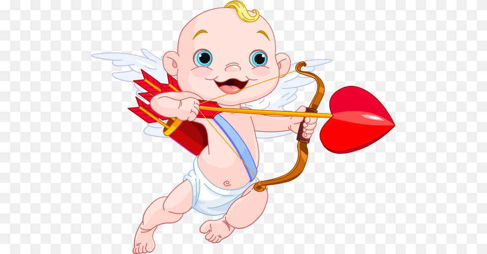 Cartoon, Cupid, Baby, Person, Face Free Transparent Png