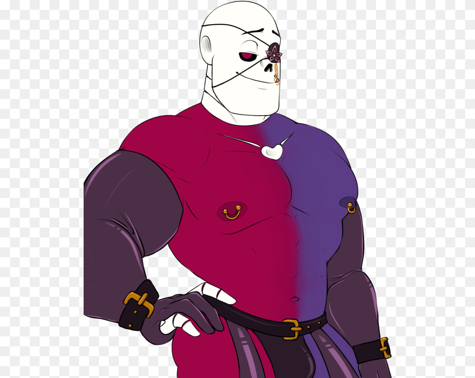 Cartoon, Purple, Person, Man, Male Png Image