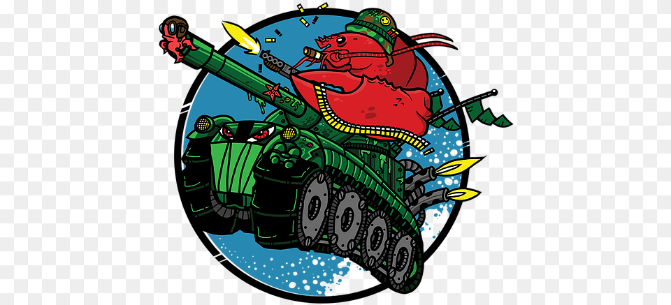 Cartoon, Armored, Military, Tank, Transportation Png Image
