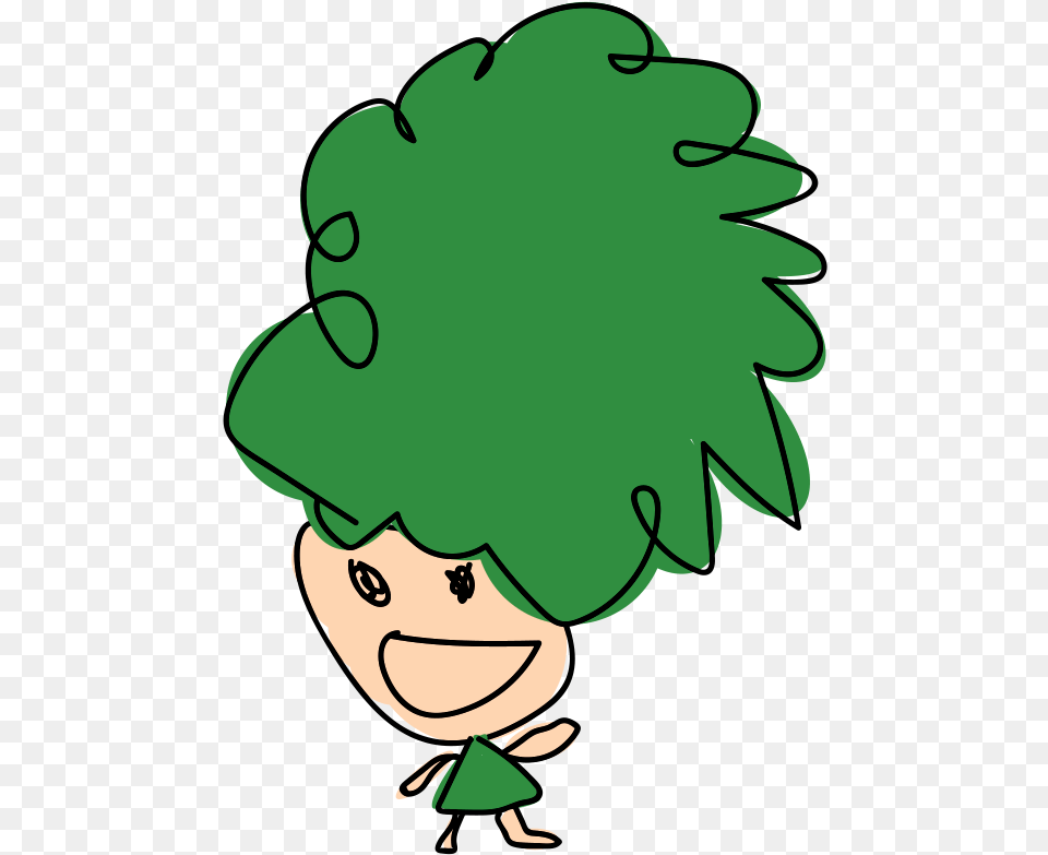 Cartoon, Green, Baby, Person, Face Free Png