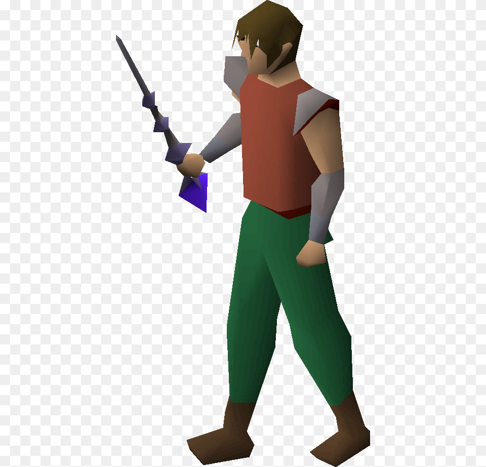 Cartoon, Weapon, Sword, Cleaning, Person Free Transparent Png