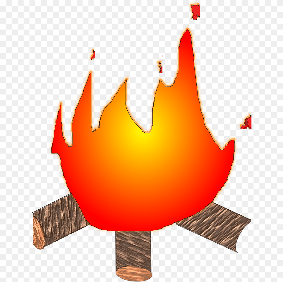 Cartoon, Fire, Flame, Person, Face Png Image