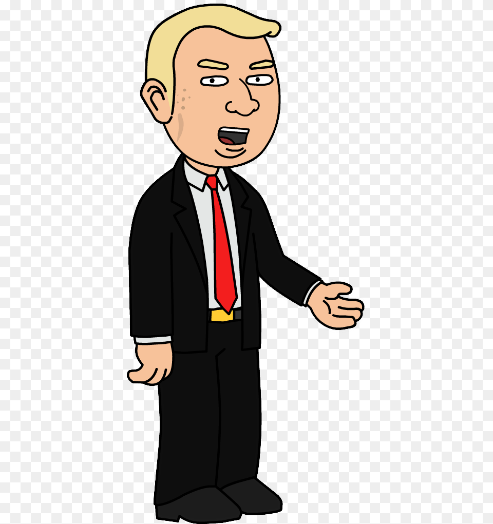 Cartoon, Formal Wear, Accessories, Person, Man Png Image