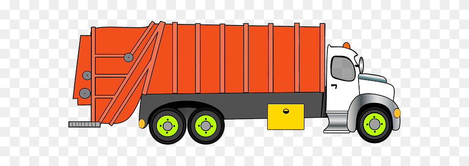 Cartoon Trailer Truck, Transportation, Truck, Vehicle Png Image