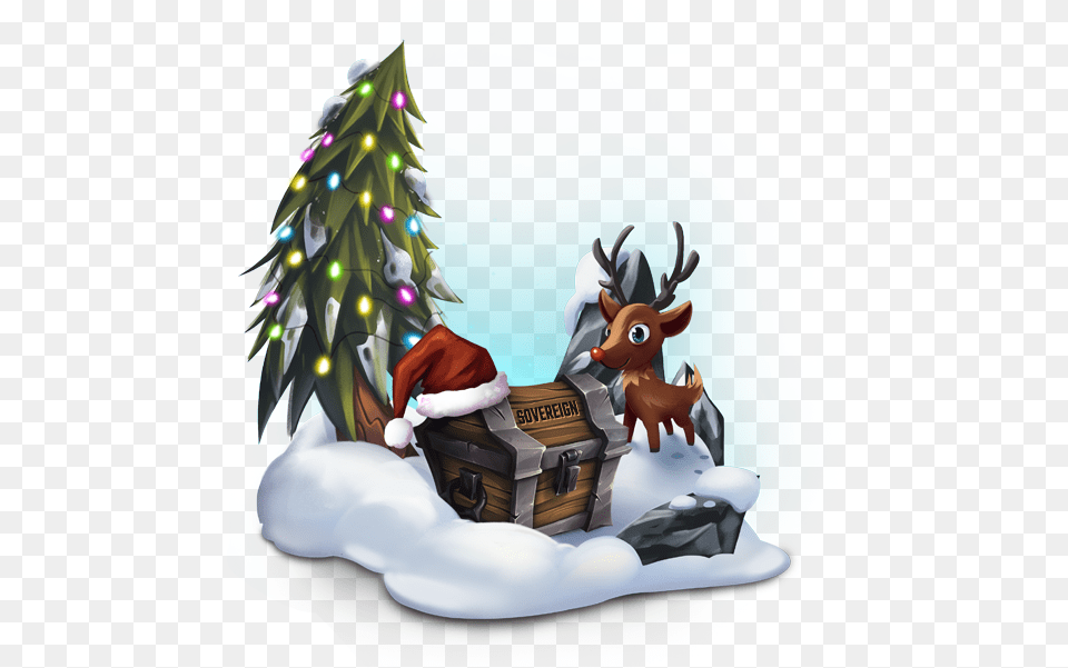 Cartoon, Animal, Deer, Mammal, Wildlife Free Png