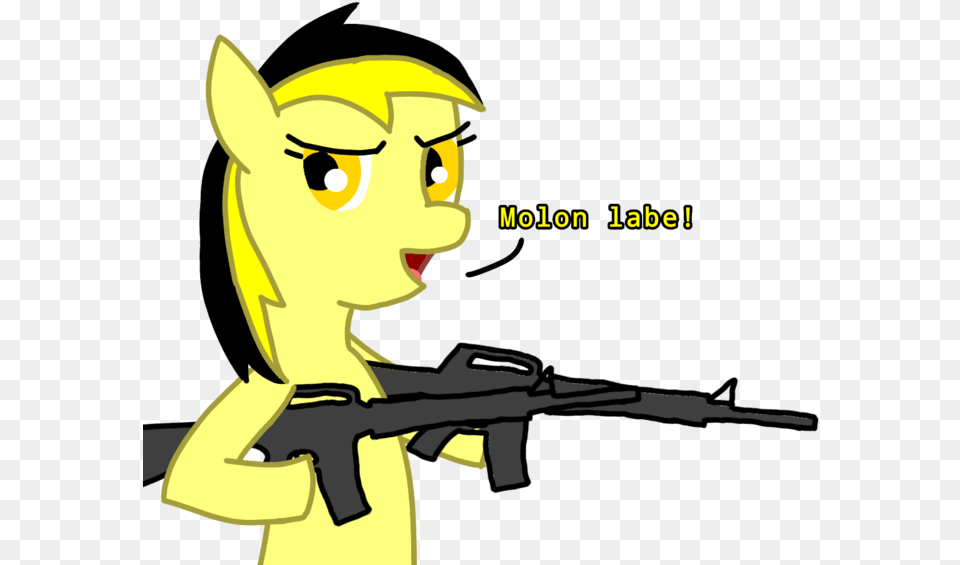 Cartoon, Firearm, Gun, Rifle, Weapon Free Png Download