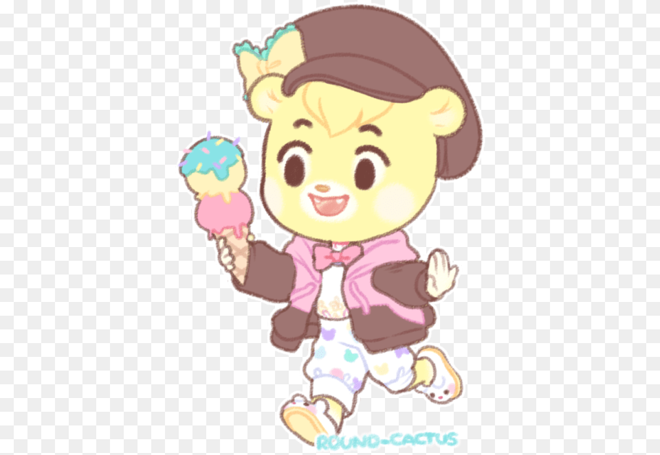 Cartoon, Cream, Dessert, Food, Ice Cream Png