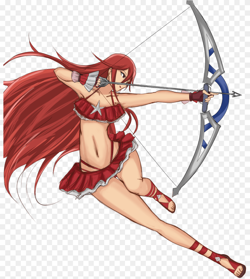 Cartoon, Archer, Archery, Bow, Person Png
