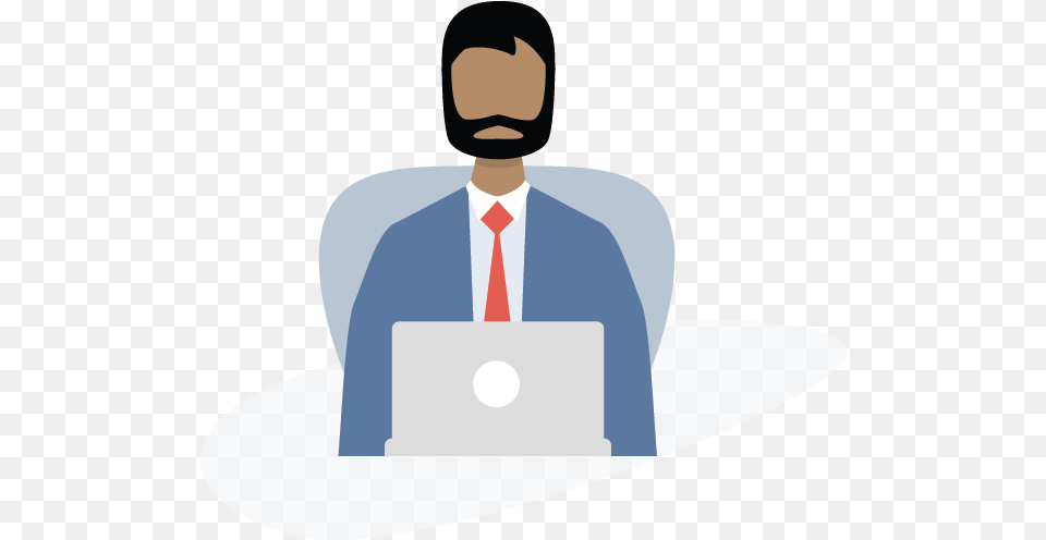 Cartoon, Person, Computer, People, Electronics Free Png