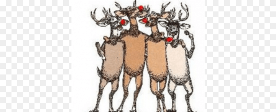 Cartoon, Animal, Deer, Mammal, Wildlife Free Png Download