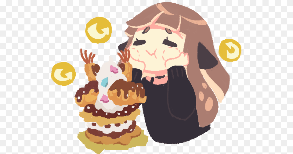 Cartoon, Cream, Dessert, Food, Ice Cream Png