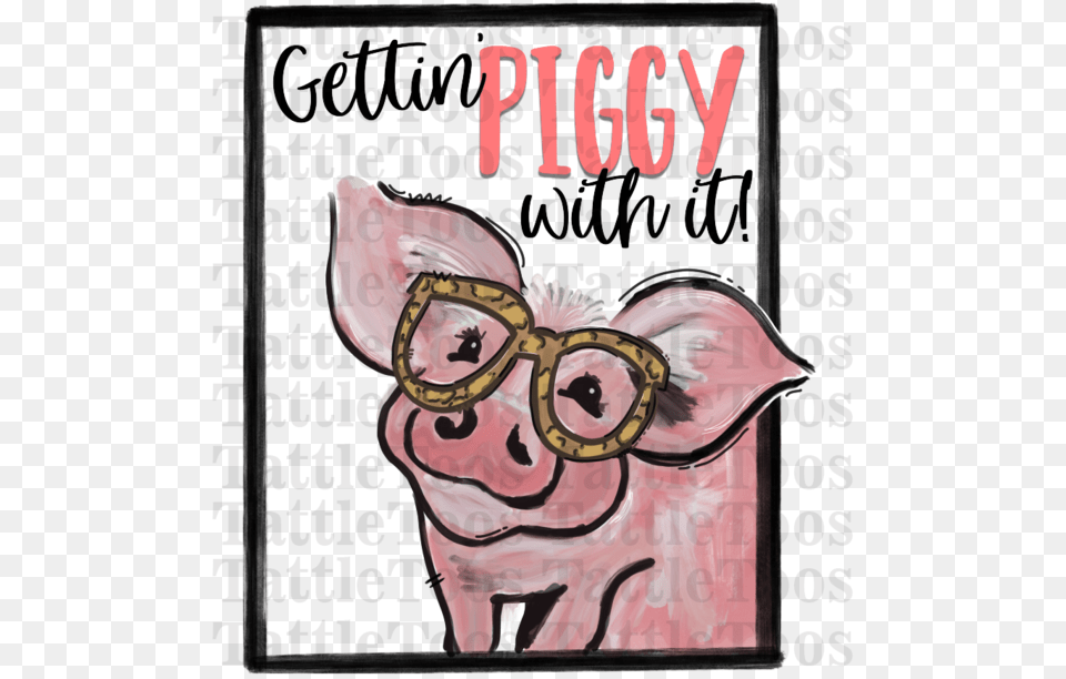Cartoon, Animal, Mammal, Pig, Book Free Transparent Png