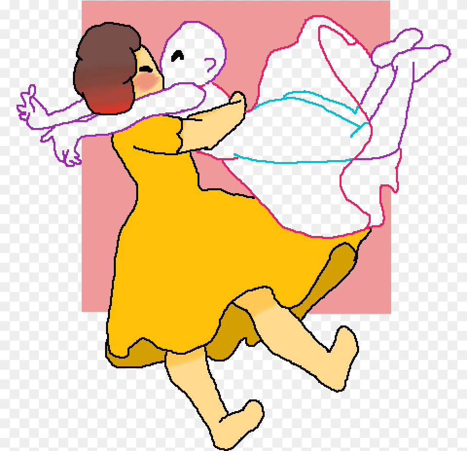Cartoon, Dancing, Leisure Activities, Person, Baby Png Image