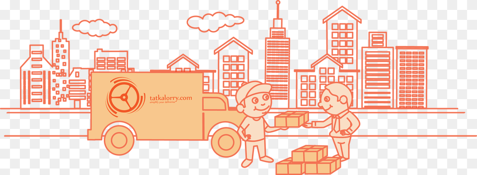 Cartoon, City, Person, Baby, Face Free Transparent Png