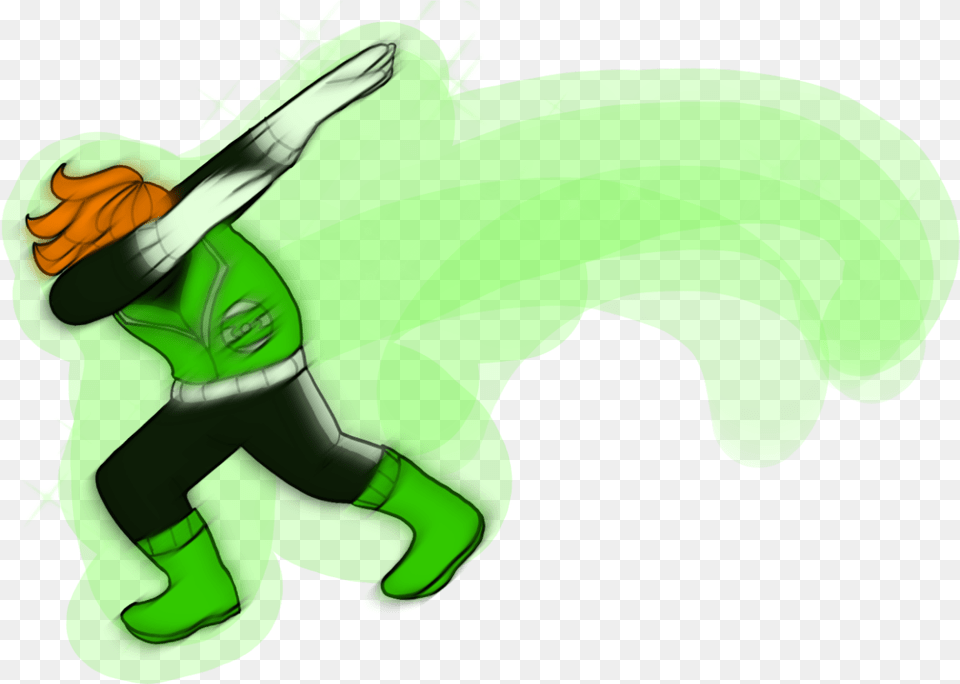 Cartoon, Green, Baby, Person Png