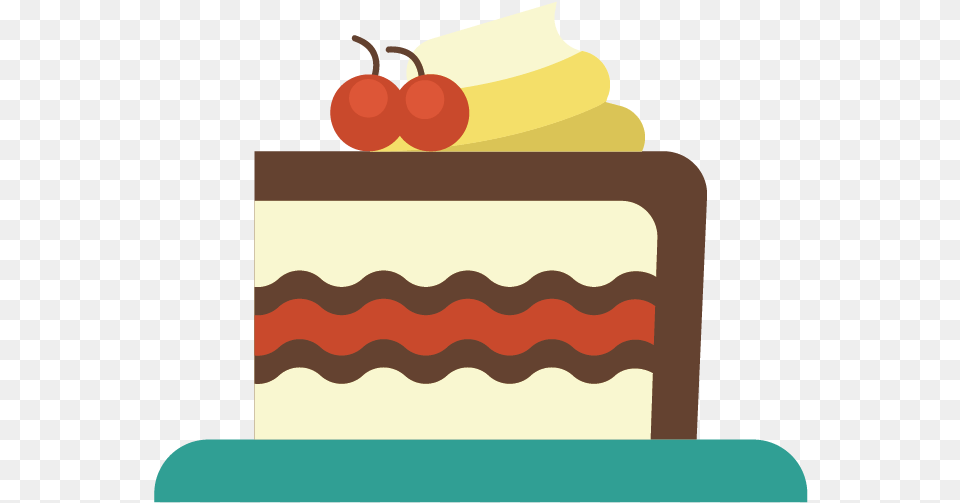 Cartoon, Cake, Dessert, Food, Cream Free Png Download