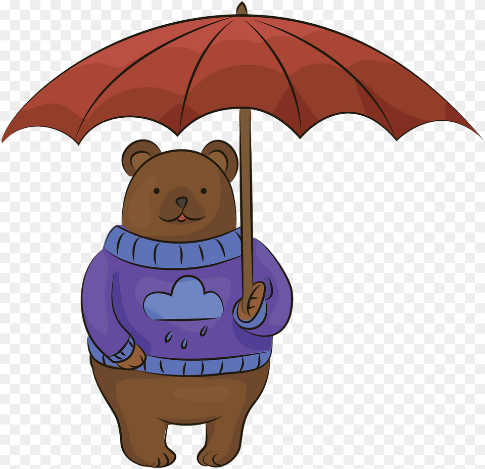 Cartoon, Canopy, Animal, Bear, Mammal Free Png