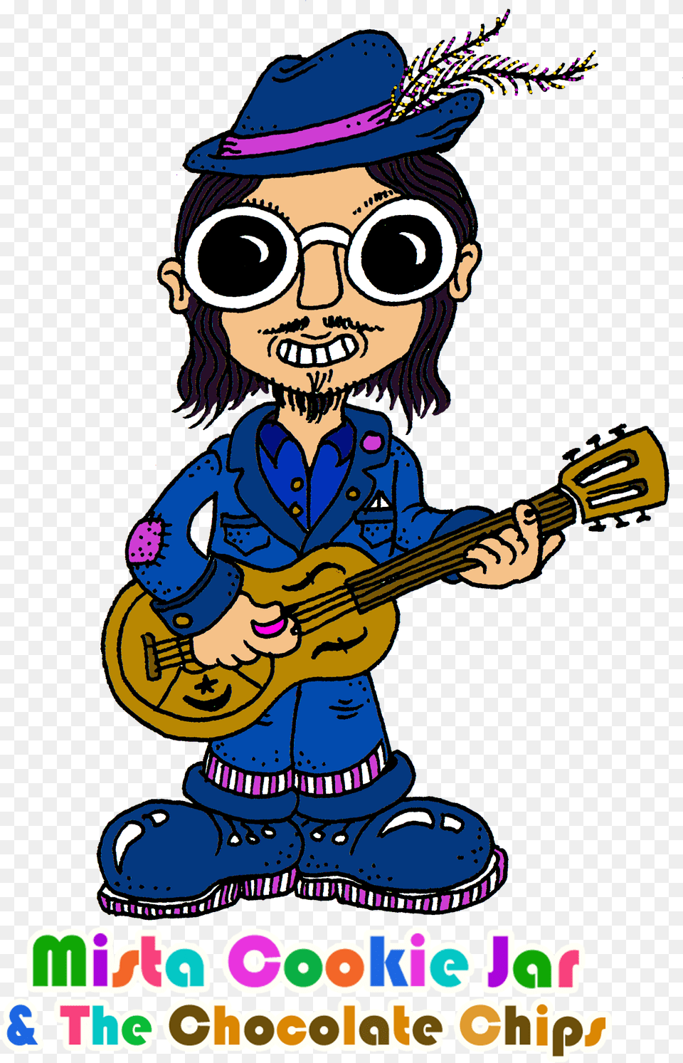 Cartoon, Baby, Guitar, Musical Instrument, Person Png Image