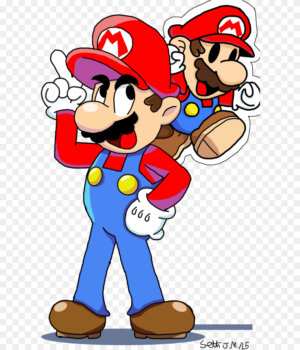 Cartoon, Baby, Person, Game, Super Mario Free Png