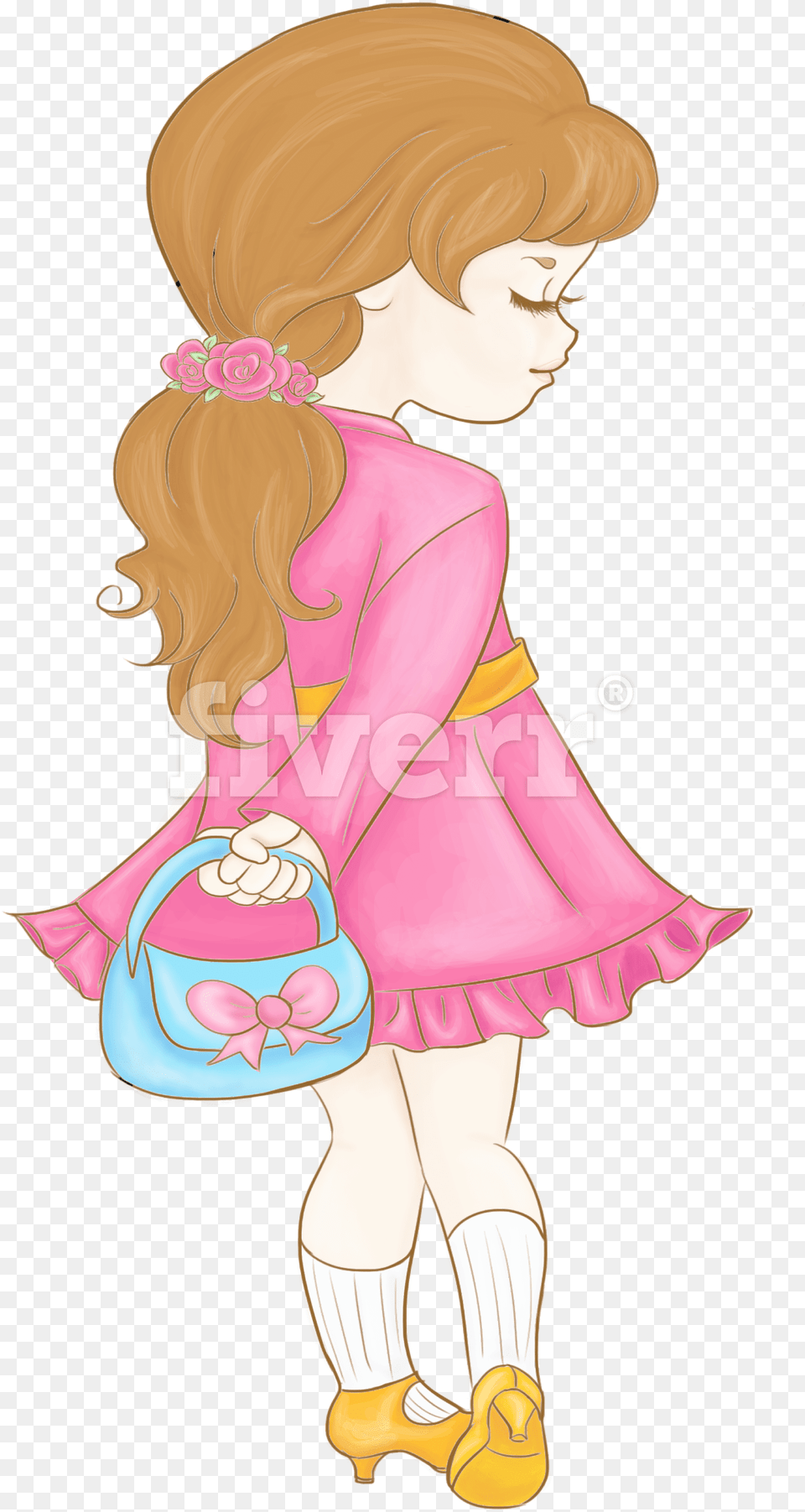 Cartoon, Female, Person, Child, Girl Free Png