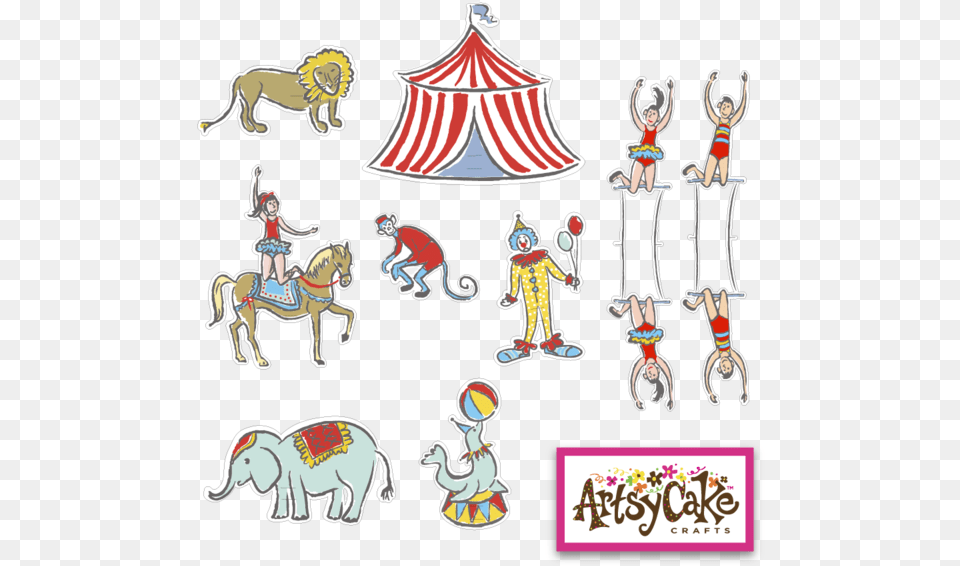 Cartoon, Leisure Activities, Circus, Person, Baby Free Png Download