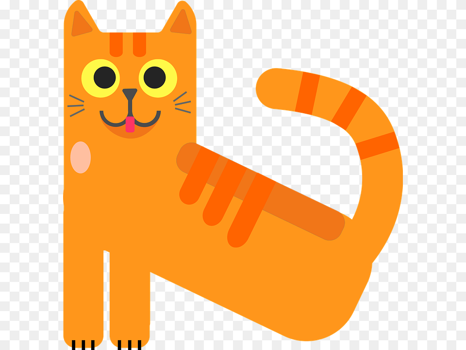 Cartoon, Animal, Cat, Mammal, Pet Free Png Download