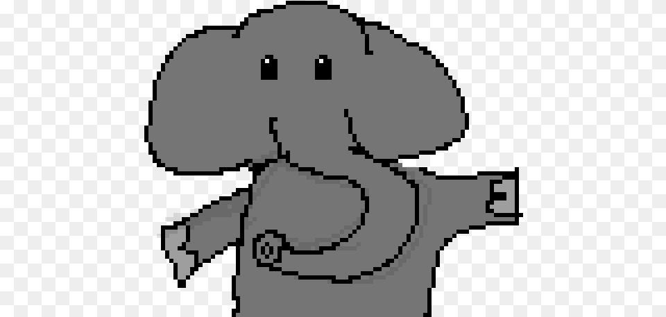 Cartoon, Animal, Elephant, Mammal, Wildlife Png Image