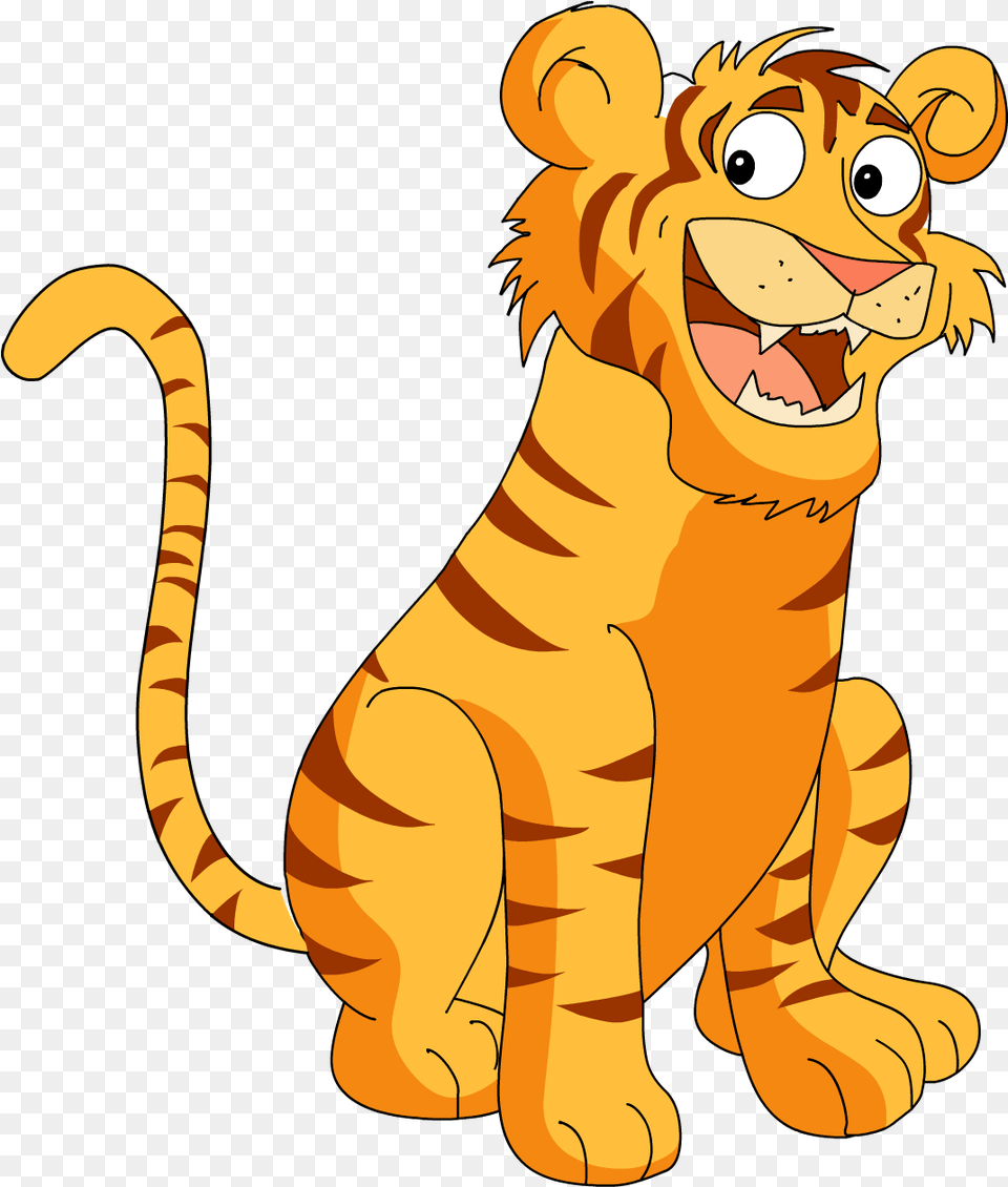 Cartoon, Animal, Lion, Mammal, Wildlife Free Png Download